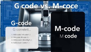 G Code vs M Code in CNC Machining